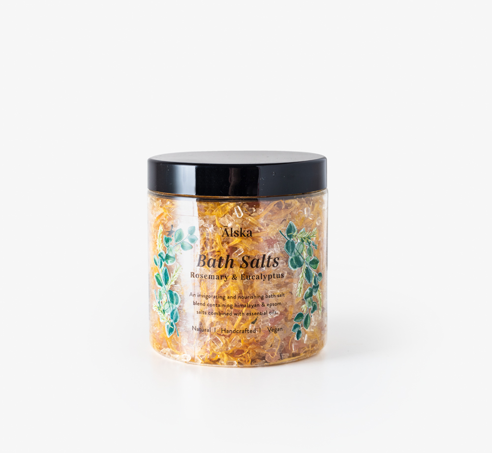 Marigold & Rosemary Bath Salts by ÄlskaCorporate Gifts| Bookblock