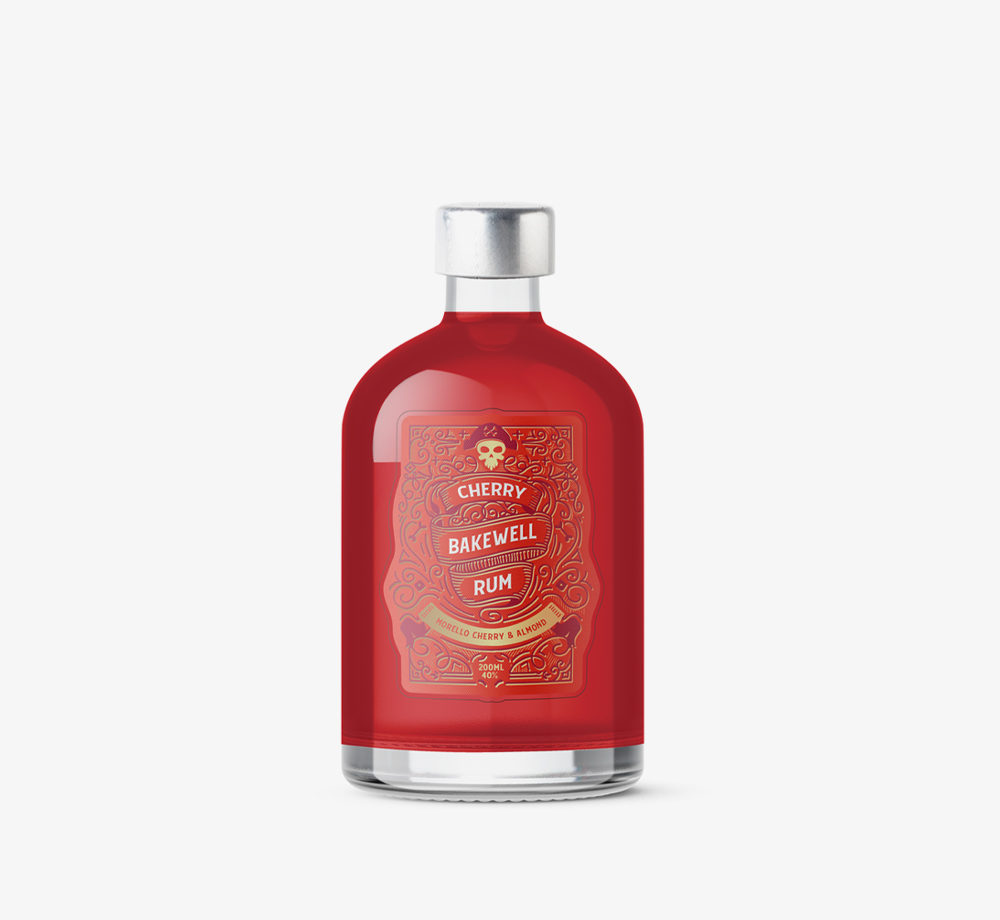 Cherry Bakewell Rum 20cl by BookblockCorporate Gifts| Bookblock