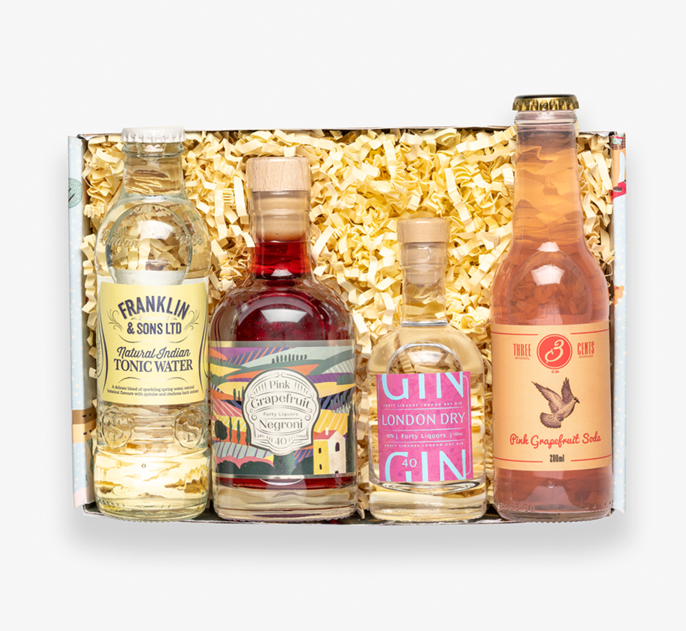 Gin Cocktail Gift Box by BookblockGift Box| Bookblock