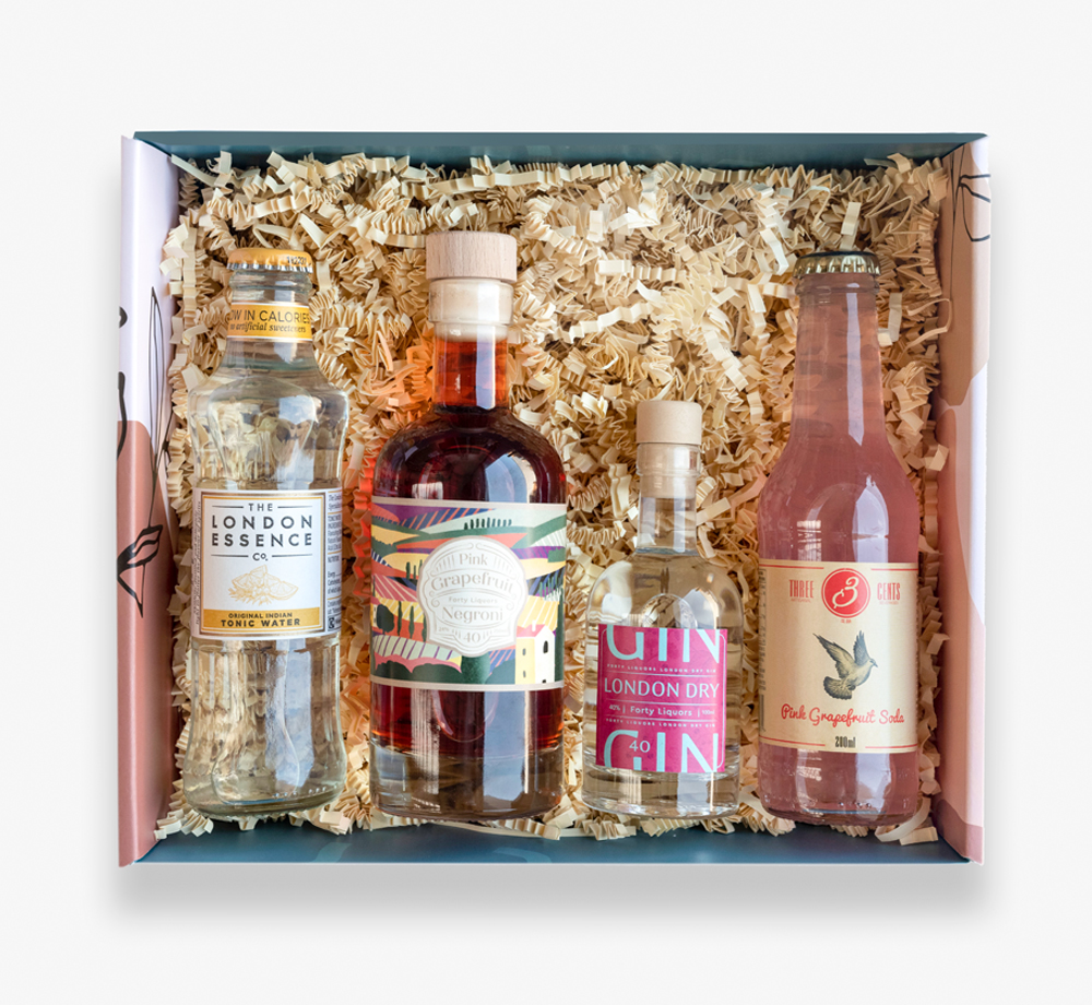 Gin Cocktail Gift Box | Bookblock | Cards, Stationery and ...