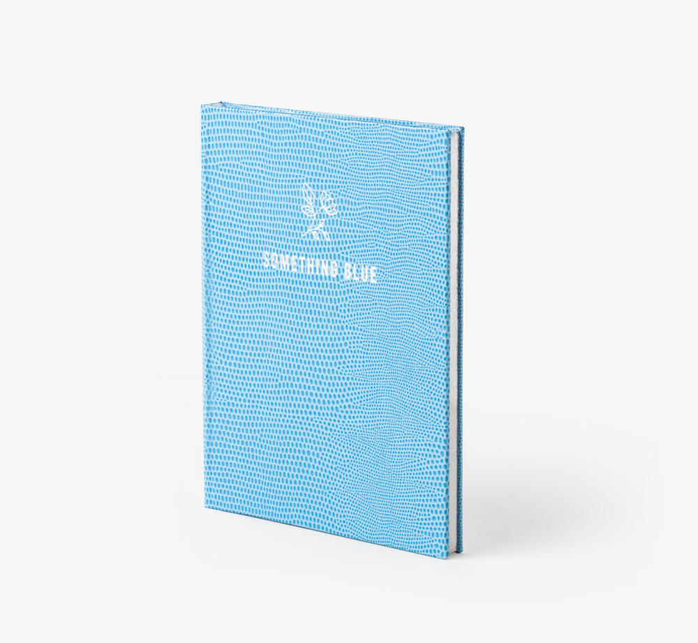 ‘Something Blue’ Wedding Notebook by BookblockWedding| Bookblock