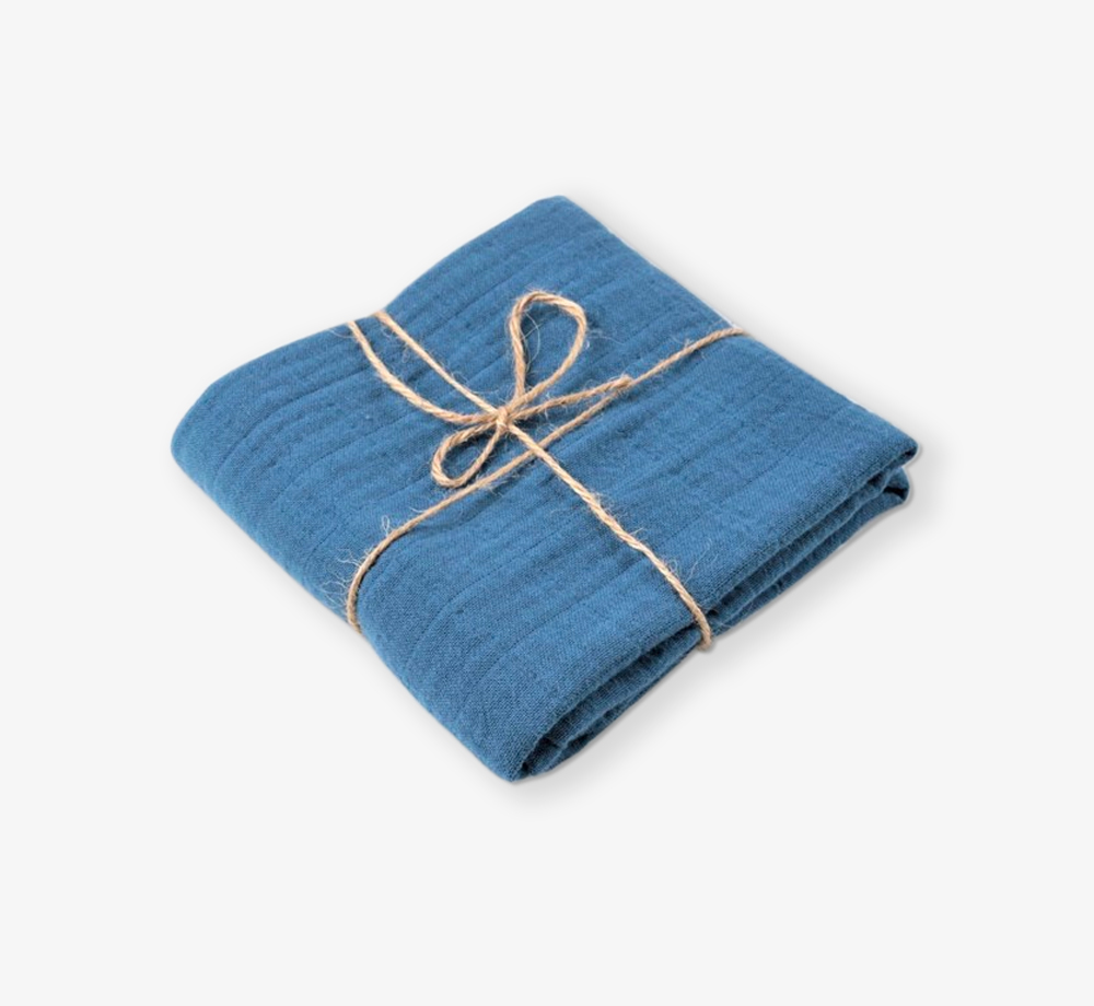 Blue Muslin Cloth by CigitCorporate Gifts| Bookblock