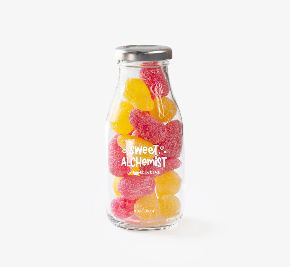 Pear Drops Sweets by The Sweet AlchemistCorporate Gifts| Bookblock