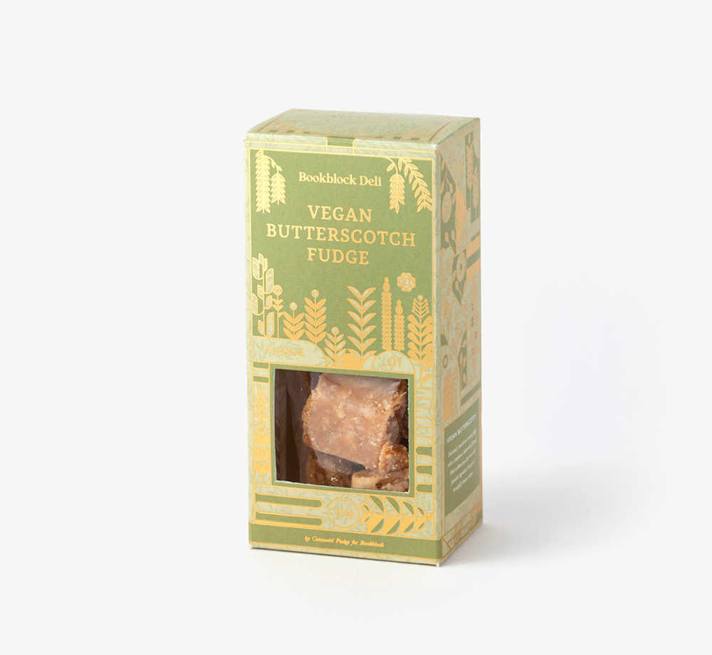 Vegan Butterscotch Fudge by Bookblock DeliCorporate Gifts| Bookblock