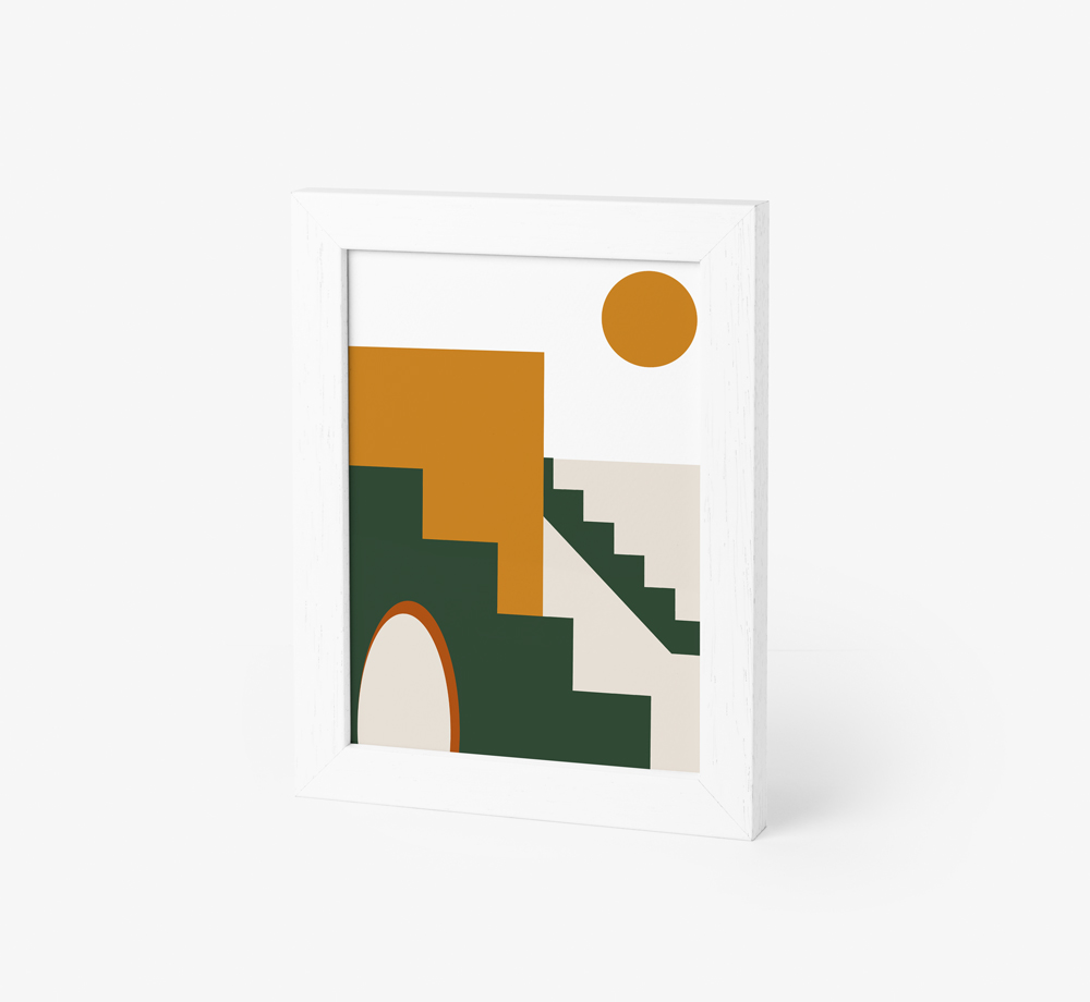 Tanita Stairs Framed Print by BookblockCorporate Gifts| Bookblock