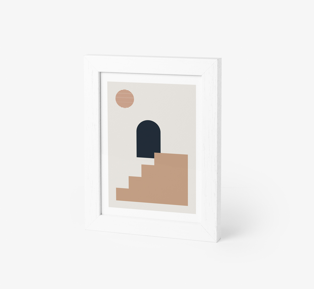 Tanita Scenery Framed Print by BookblockHome| Bookblock