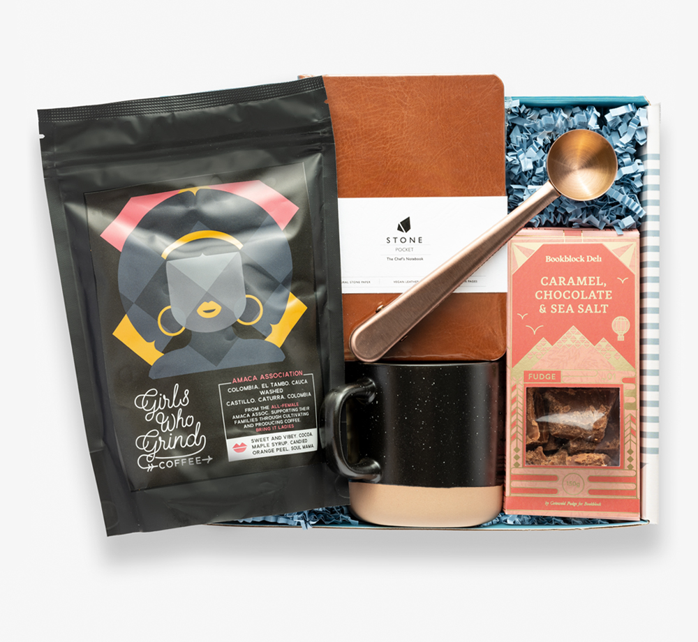 The Coffee Connoisseur Gift Box by BookblockGift Box| Bookblock