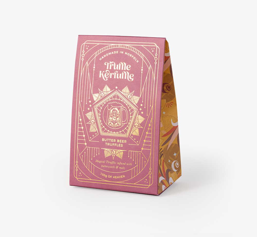 Butter Beer Truffles by Truffle KerfuffleCorporate Gifts| Bookblock