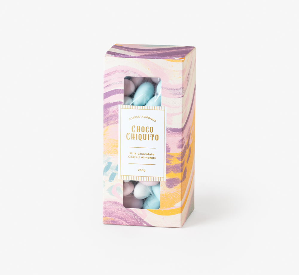 Milk Chocolate Coated Almonds by Choco ChiquitoCorporate Gifts| Bookblock