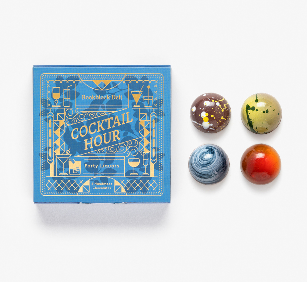 Cocktail Hour Handmade Chocolates by Bookblock DeliCorporate Gifts| Bookblock