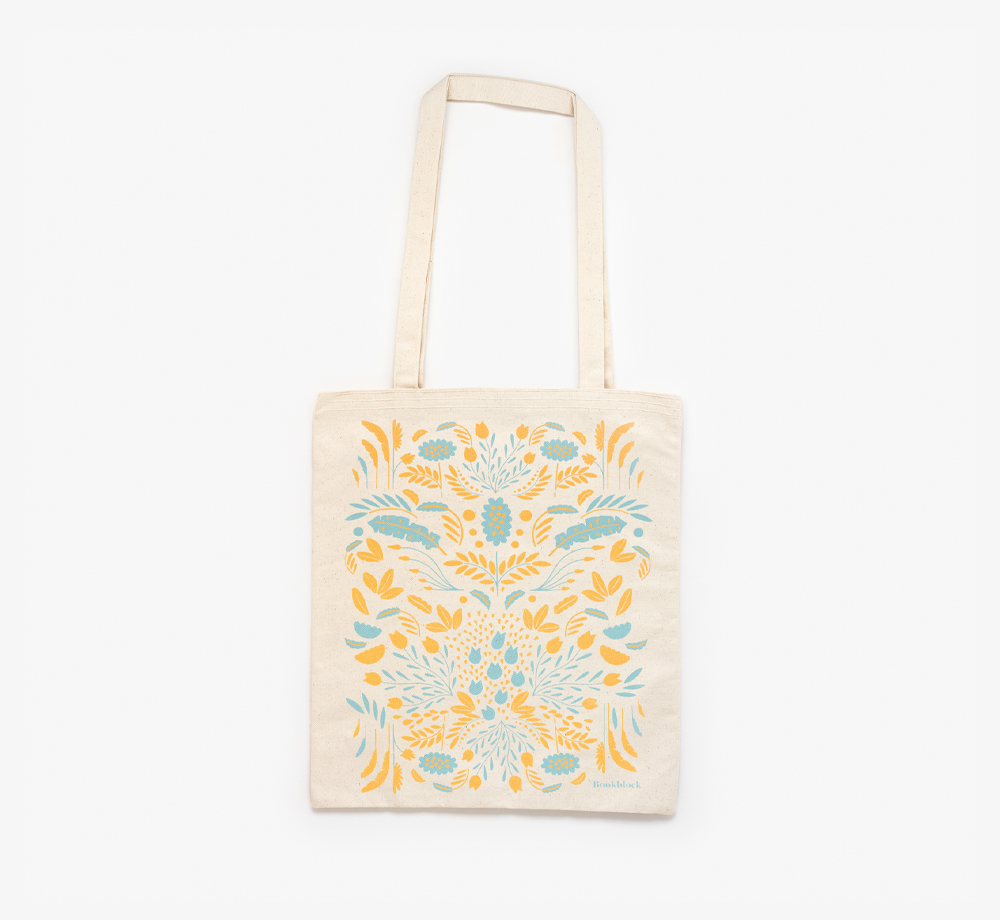 Floral Print Tote Bag by BookblockCorporate Gifts| Bookblock