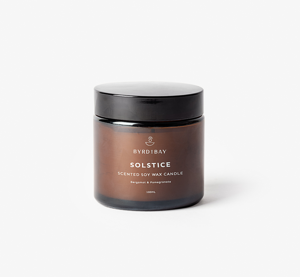 Solstice 100ml Candle by Byrd & BayCorporate Gifts| Bookblock