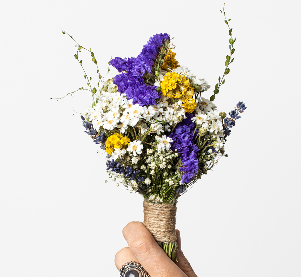 Sea Lavender Medium Dried Bouquet by Bookblock FloristsCorporate Gifts| Bookblock