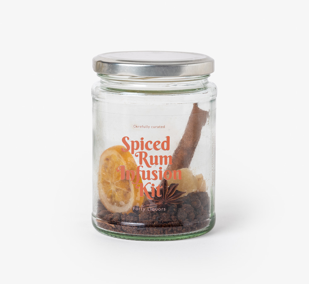Spiced Rum Infusion Kit by Forty LiquorsCorporate Gifts| Bookblock