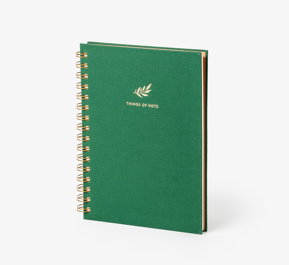 Earthy A5 Notebook – Forest by BookblockStationery| Bookblock
