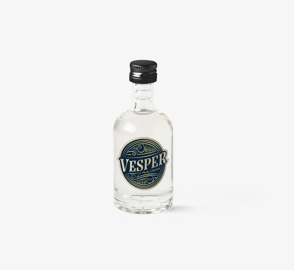 Vesper Cocktail 50ml by Forty LiquorsCorporate Gifts| Bookblock