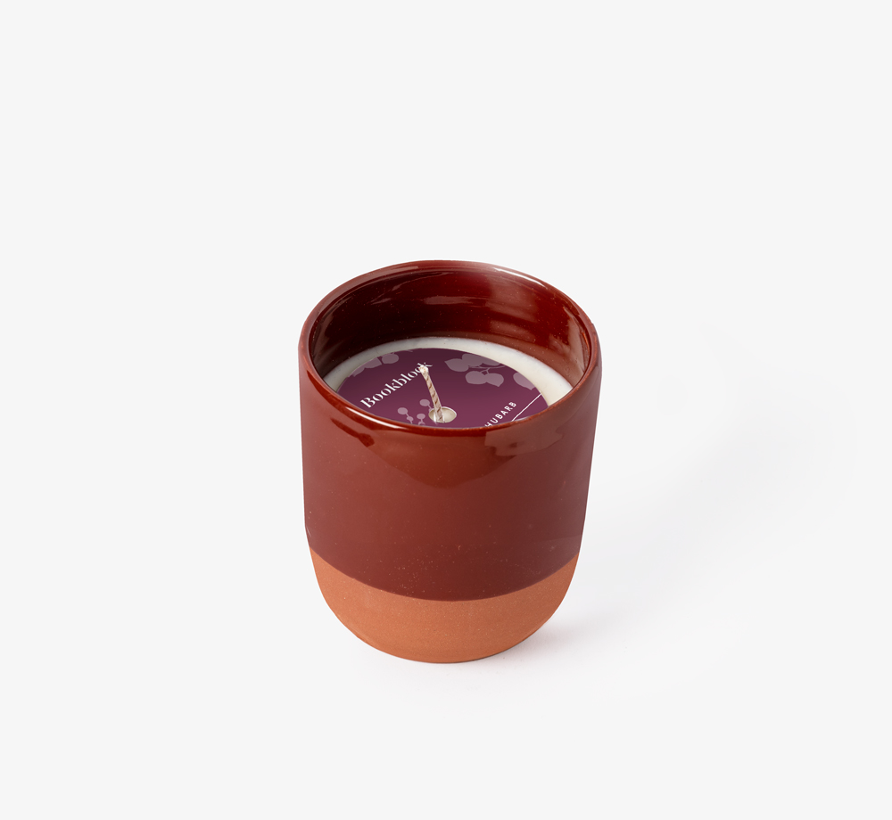 Plum and Rhubarb Candle by BookblockCorporate Gifts| Bookblock Plum and Rhubarb Candle by BookblockCorporate Gifts| Bookblock