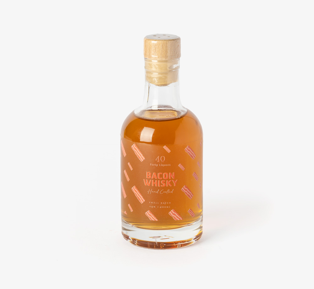 Bacon Whisky 20cl by Forty LiquorsCorporate Gifts| Bookblock