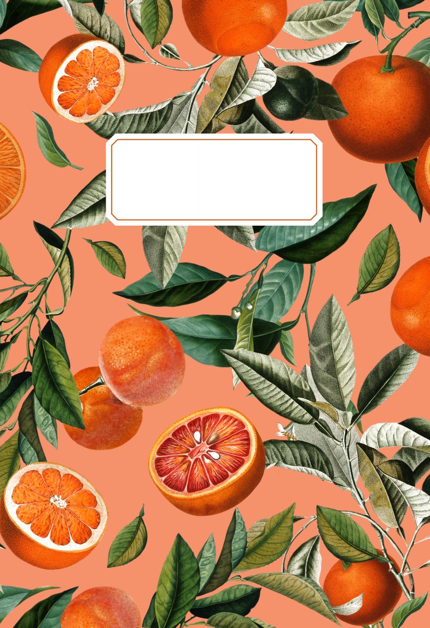 Blood Oranges (Weekly Planner)