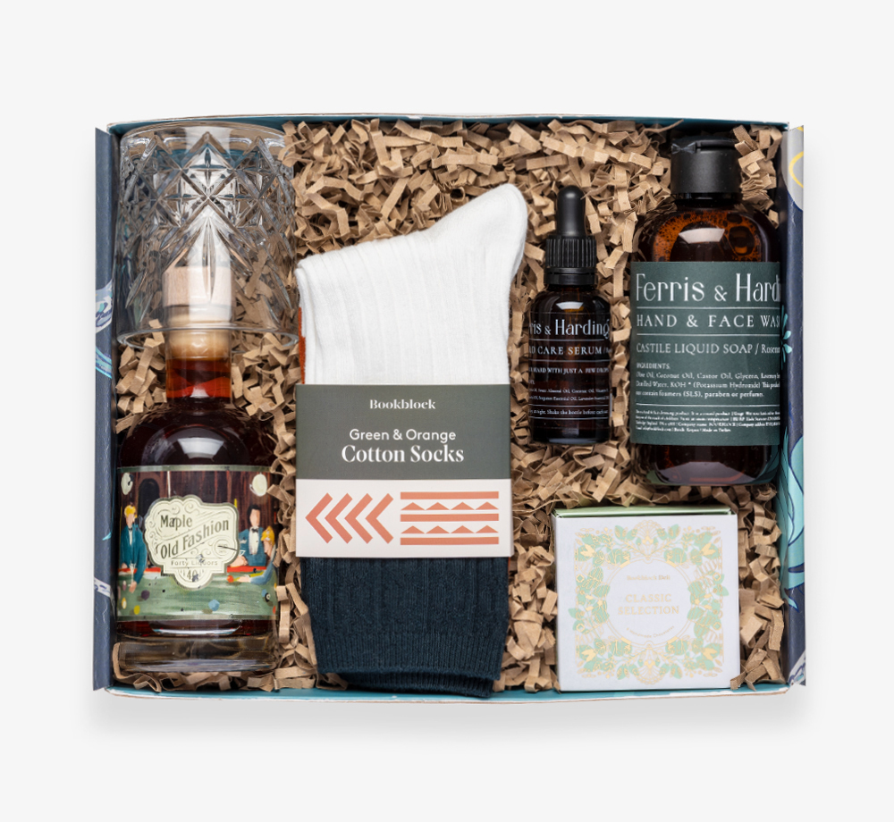 Old Fashioned Gent Gift Box by BookblockGift Box| Bookblock Old Fashioned Gent Gift Box by BookblockGift Box| Bookblock