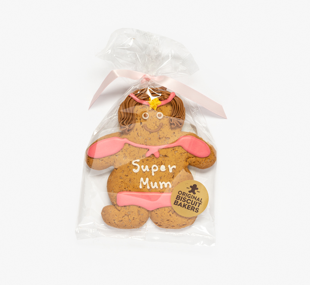 Super Mum Gingerbread Biscuit by Original Biscuit BakersEat & Drink| Bookblock