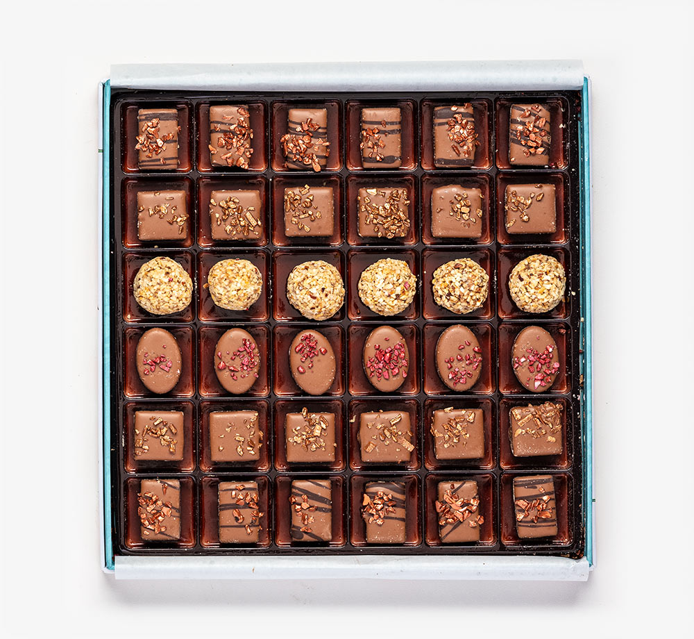 36 Truffle & Praline Chocolates by Bookblock DeliCorporate Gifts| Bookblock