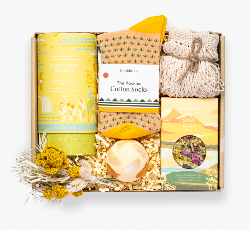 Sunshine Yellow Gift Box by BookblockGift Box| Bookblock
