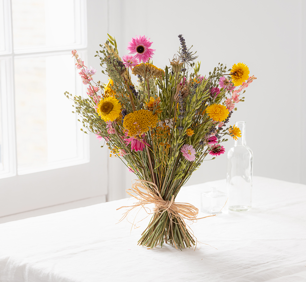 Daisy Meadow Large Dried Bouquet by Bookblock FloristsCorporate Gifts| Bookblock