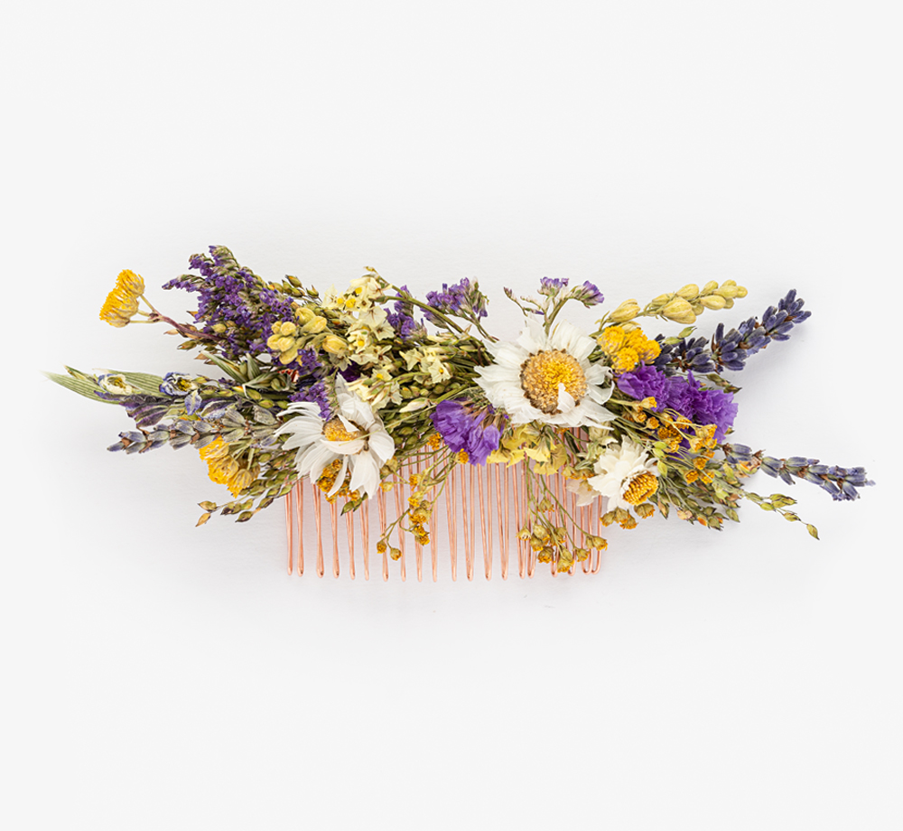 ‘Daisy’ Hair Comb by Bookblock FloristsWedding Flowers| Bookblock