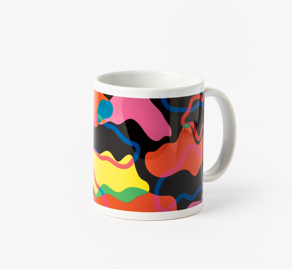 Abstract Black Print Mug by BookblockCorporate Gifts| Bookblock
