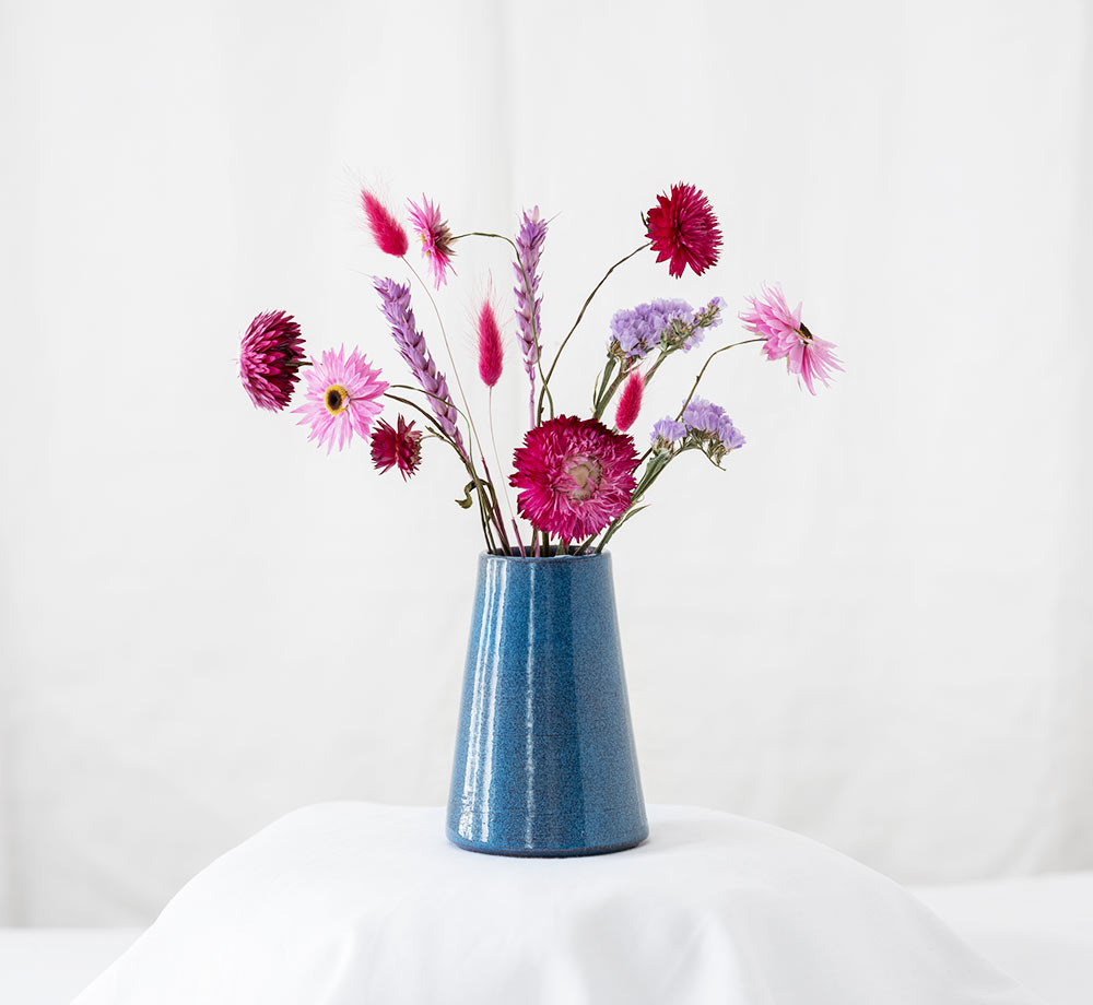 Cerise Dried Flower Stem Box by Bookblock FloristsCorporate Gifts| Bookblock
