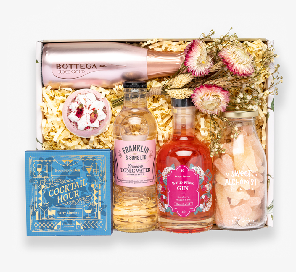 Pink Gin Pamper Gift Box by BookblockGift Box| Bookblock