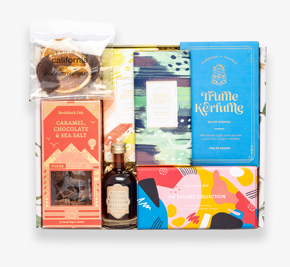 Chocolate Indulgence Gift Box by BookblockGift Box| Bookblock