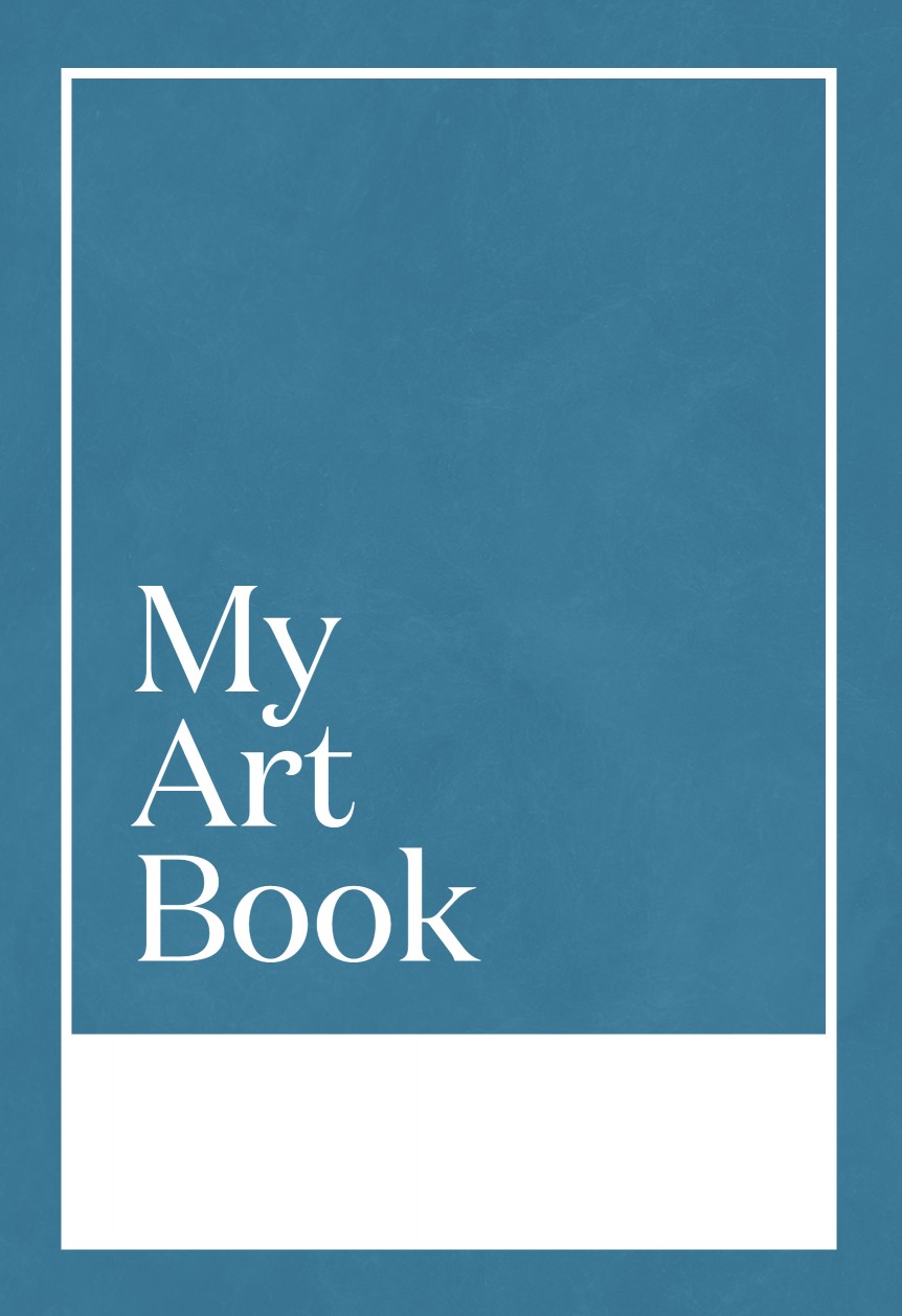Art Book Blue