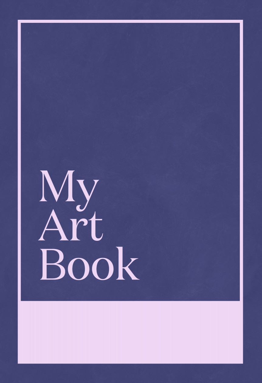 Art Book Purple