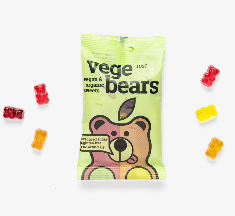 Vegebears Vegan Sweets by Just Whole FoodsCorporate Gifts| Bookblock