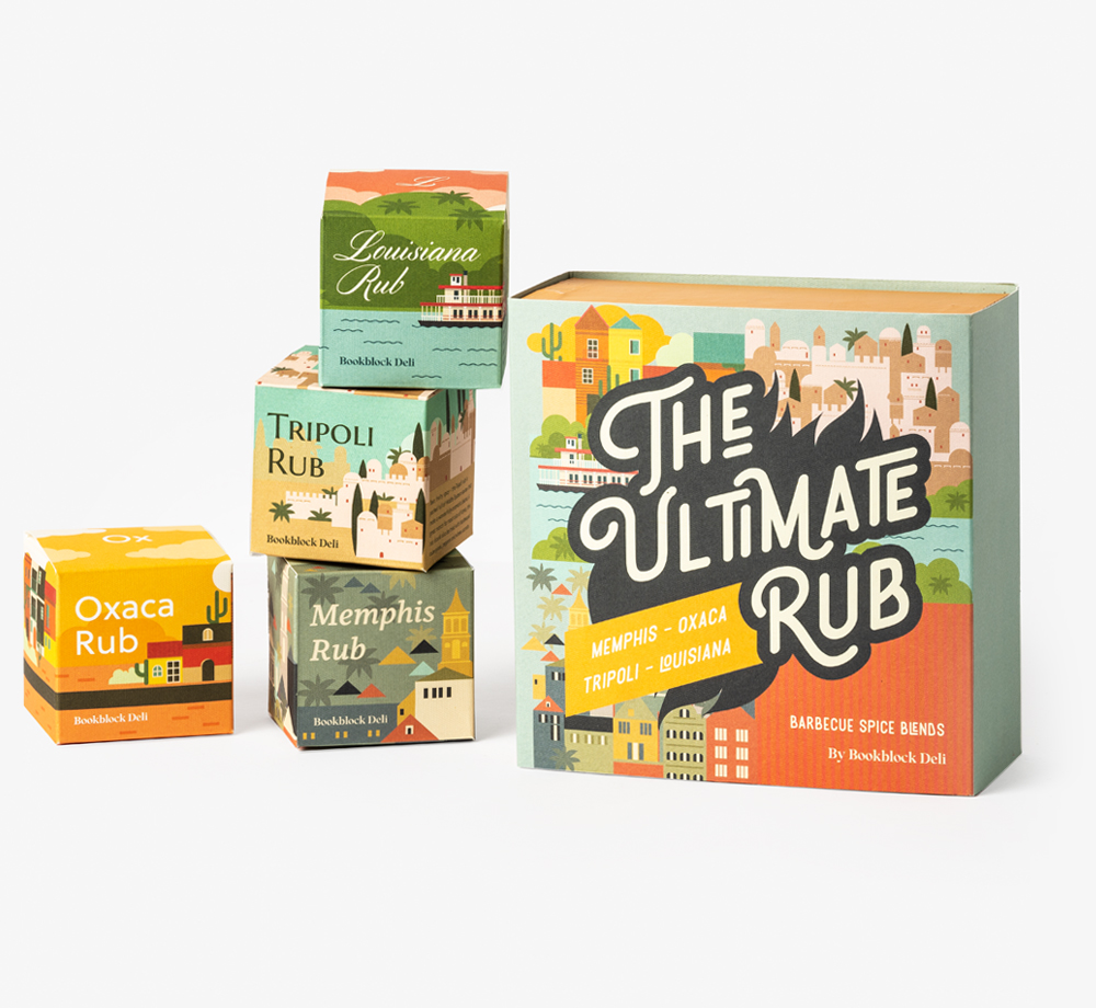 The Ultimate Rub Selection Box by Bookblock DeliGift Box| Bookblock
