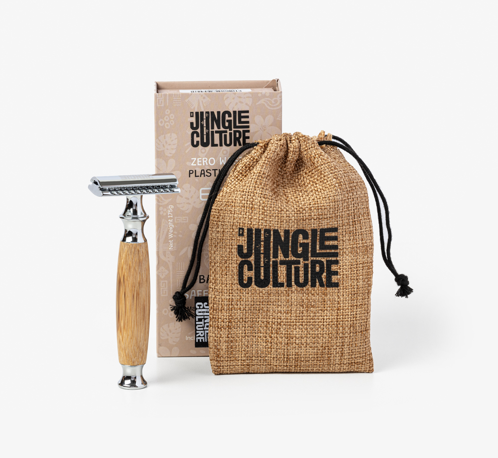Bamboo Safety Razor by Jungle CultureCorporate Gifts| Bookblock