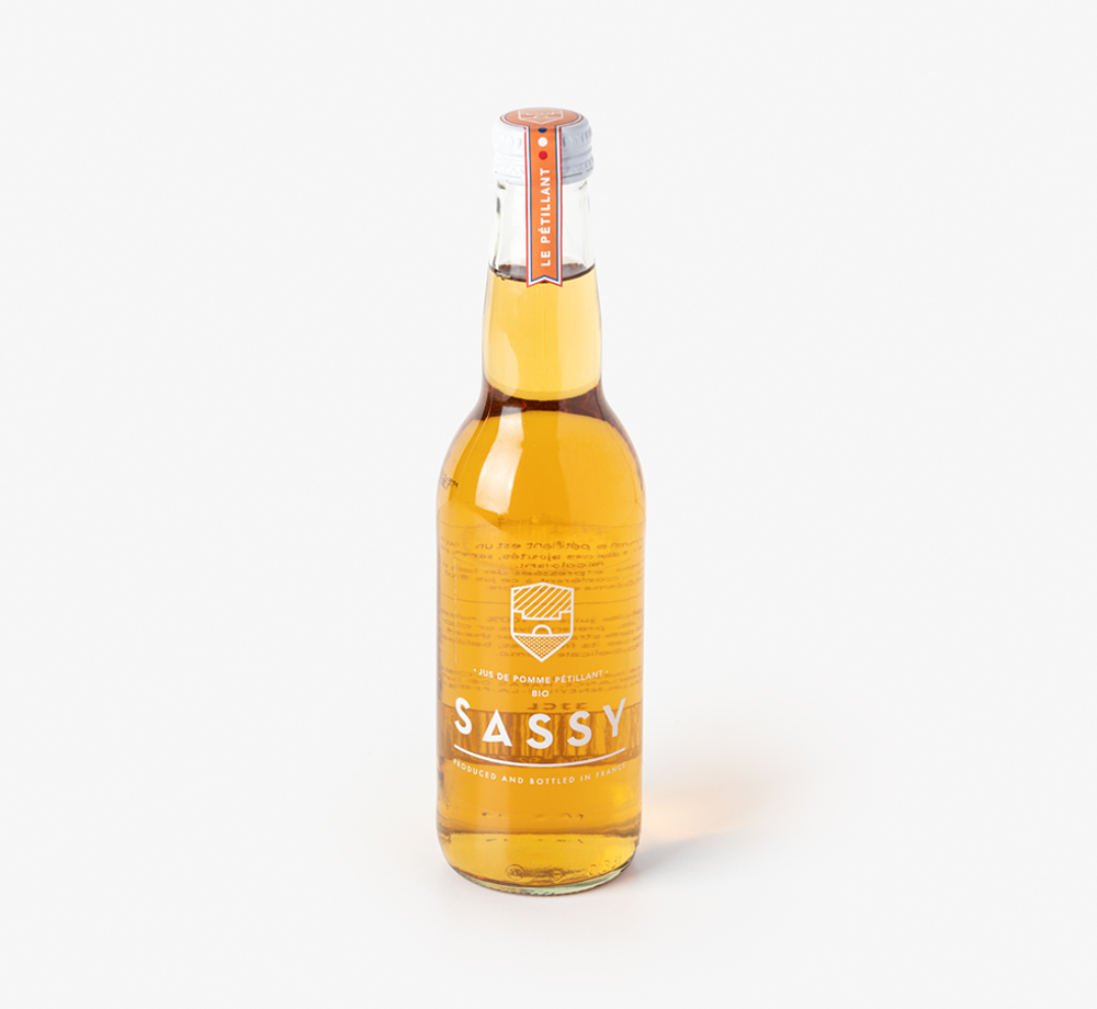 Sparkling Organic Apple Juice 33cl by Maison SASSYCorporate Gifts| Bookblock