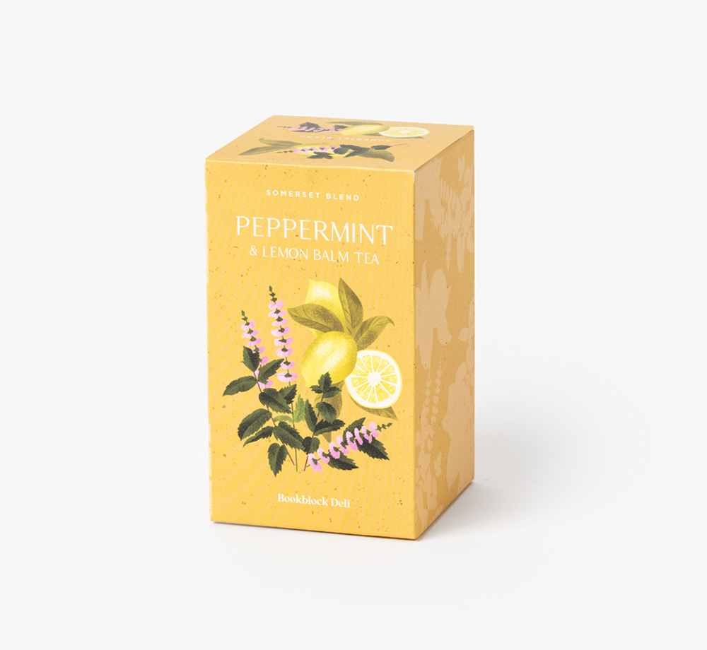 Somerset Blend Peppermint & Lemon Balm Tea by Bookblock DeliCorporate Gifts| Bookblock