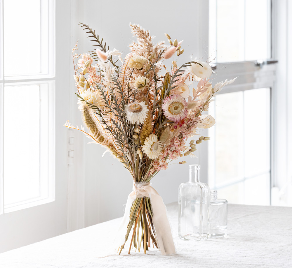 Posie Large Dried Flower Bouquet by Bookblock FloristsCorporate Gifts| Bookblock