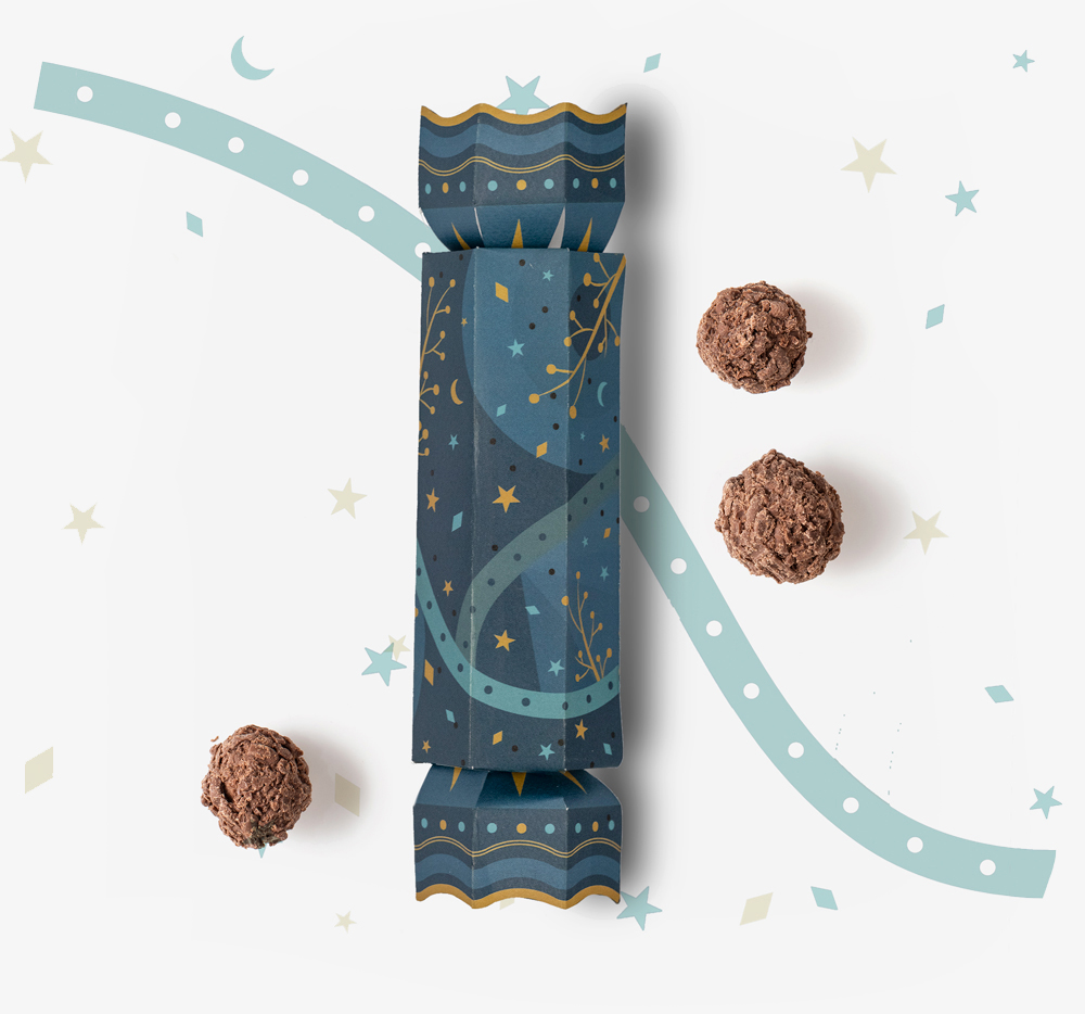 Premium Cracker with Port & Raisin Truffles by BookblockCorporate Gifts| Bookblock Premium Cracker with Port & Raisin Truffles by BookblockCorporate Gifts| Bookblock