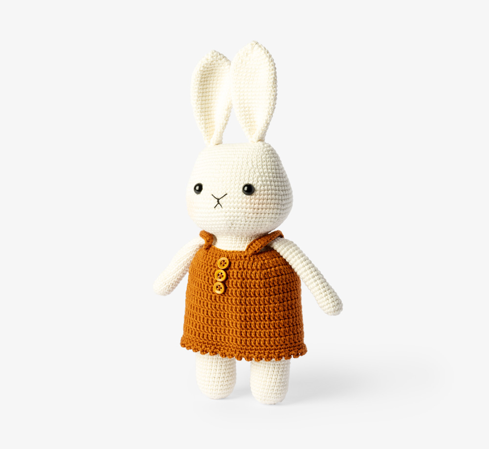 Madame Lapin Crochet Bunny Toy by BookblockBaby & Kids| Bookblock