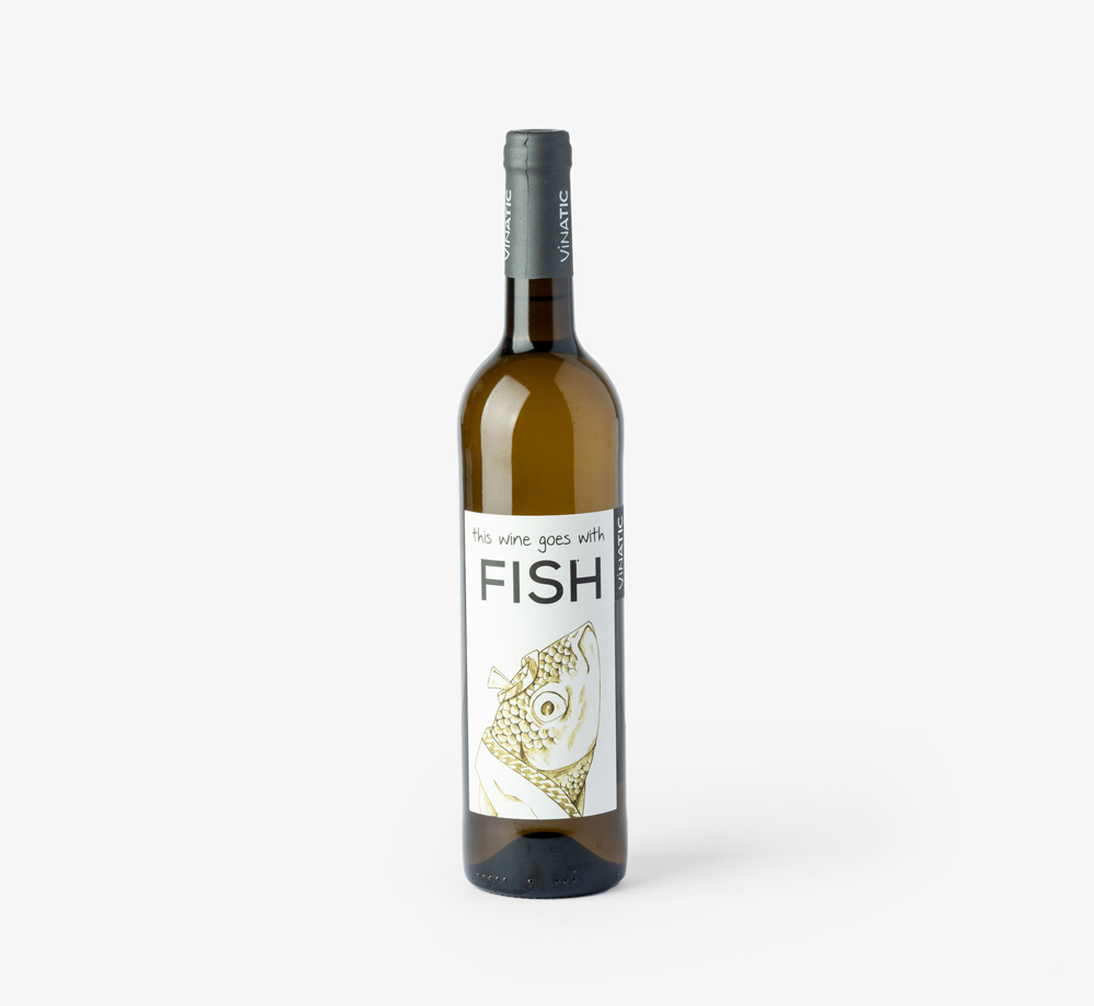 This Wine Goes With Fish 75cl by VinaticEat & Drink| Bookblock