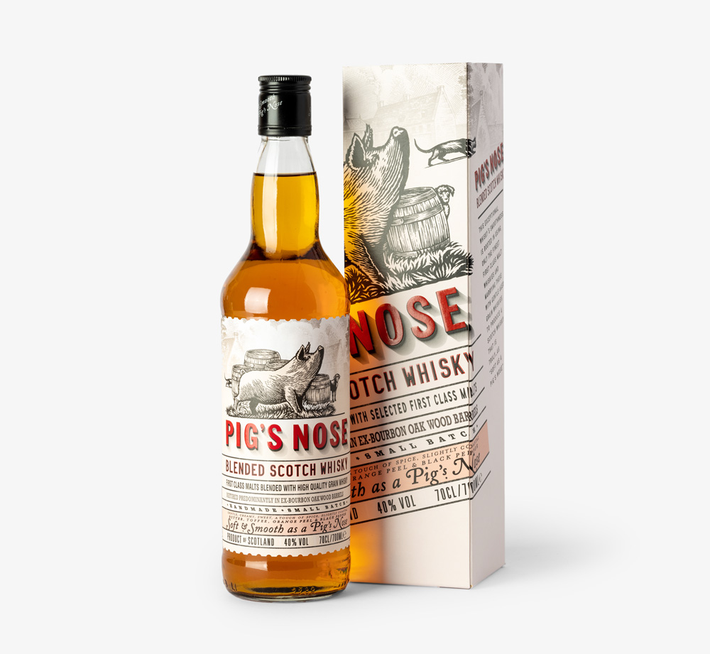 Pig’s Nose Whisky 70cl by Ian Macleod & CoCorporate Gifts| Bookblock