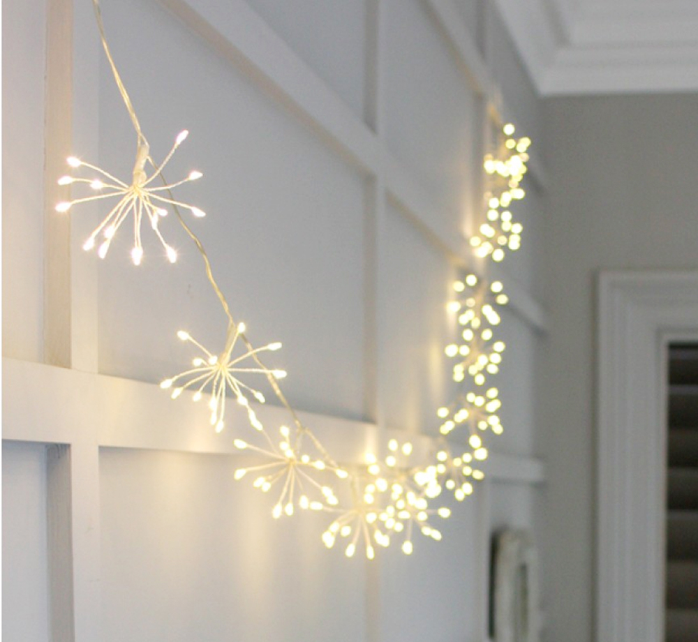 Starburst Chain Lights 2.3m by Light Style LondonCorporate Gifts| Bookblock