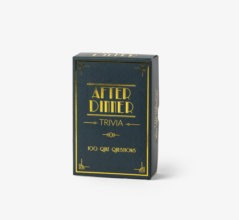 After Dinner Trivia Cards by Gift RepublicGift| Bookblock