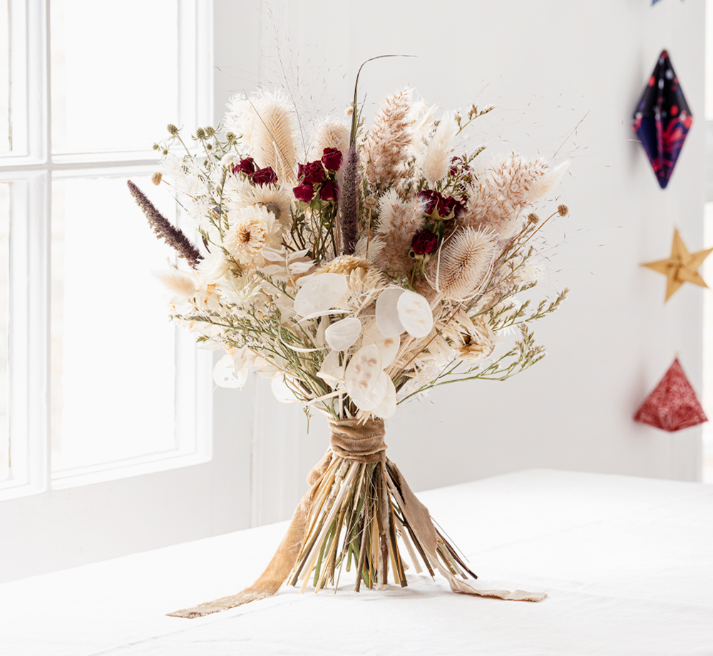 Christmas Large Dried Flower Bouquet by Bookblock FloristsCorporate Gifts| Bookblock