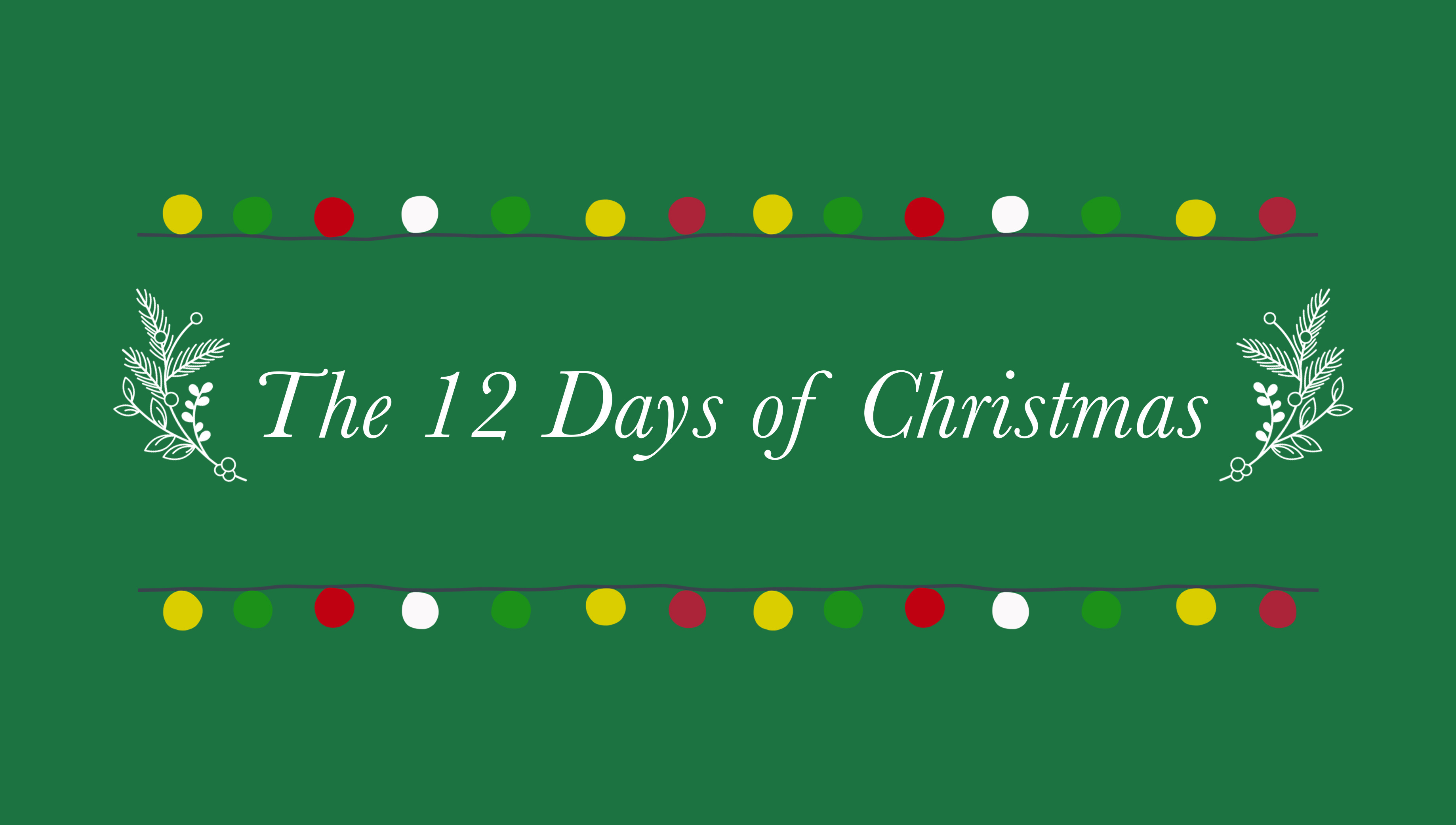 The 12 Days of Christmas – Bookblock Style