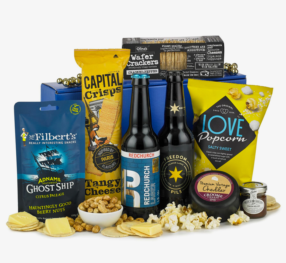 Beer & Cheese Gift Box by The Classic Hamper Co.Ladies| Bookblock